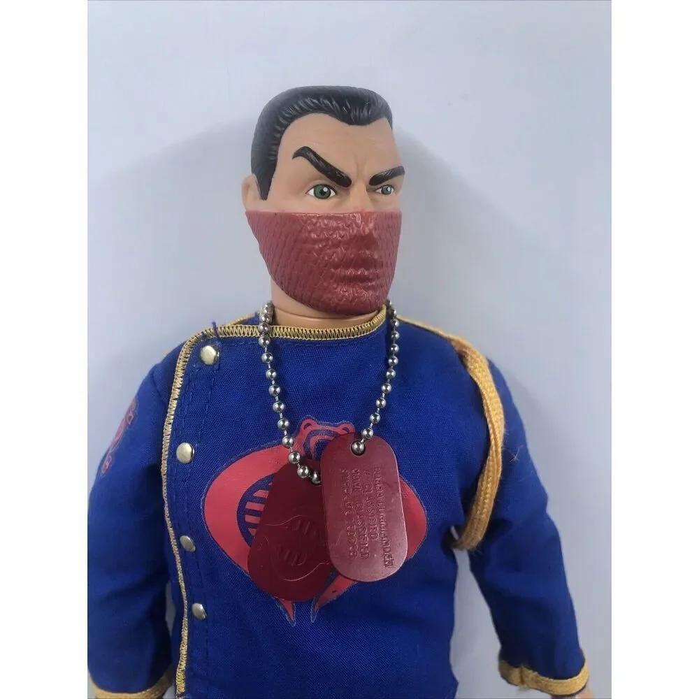 GI Joe Cobra Commander 11 Inch Figure Pawtucket Hasbro With Some Accessories